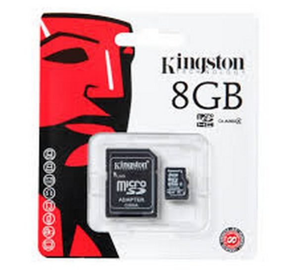 Tarjeta SD 8 GB Clase 4