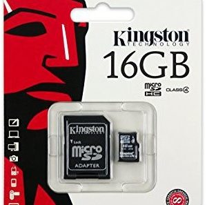 Tarjeta SD 16 GB Clase 10